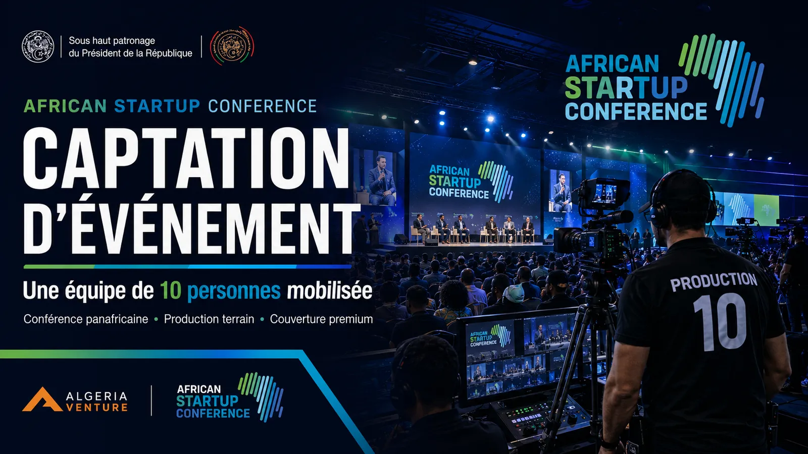 African Startup Conference, Startup / Entrepreneuriat Afrique · cas client production vidéo INTIK Alger