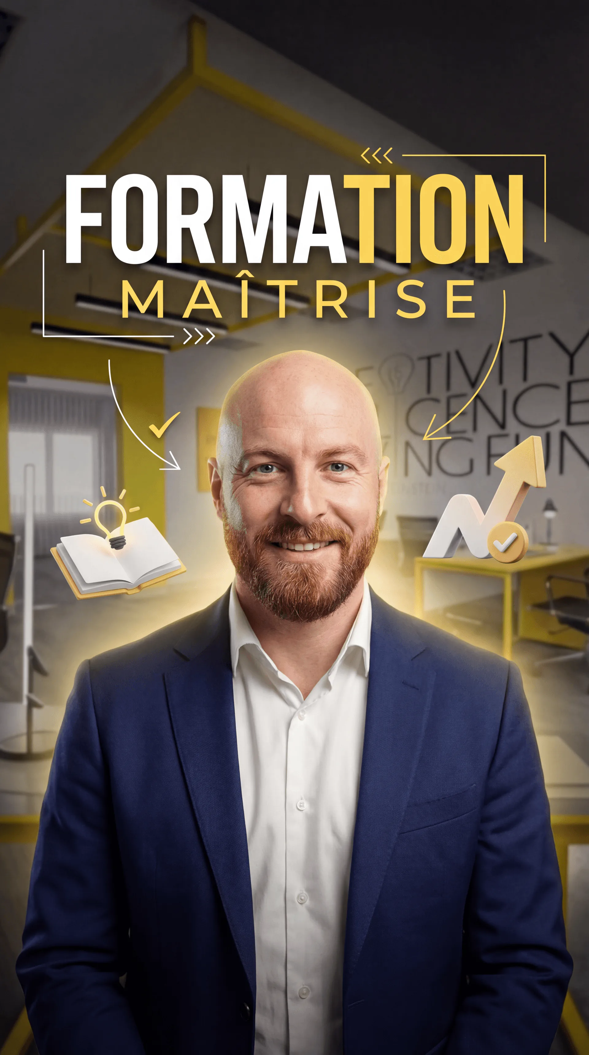 Visuel de campagne Calima — angle formation