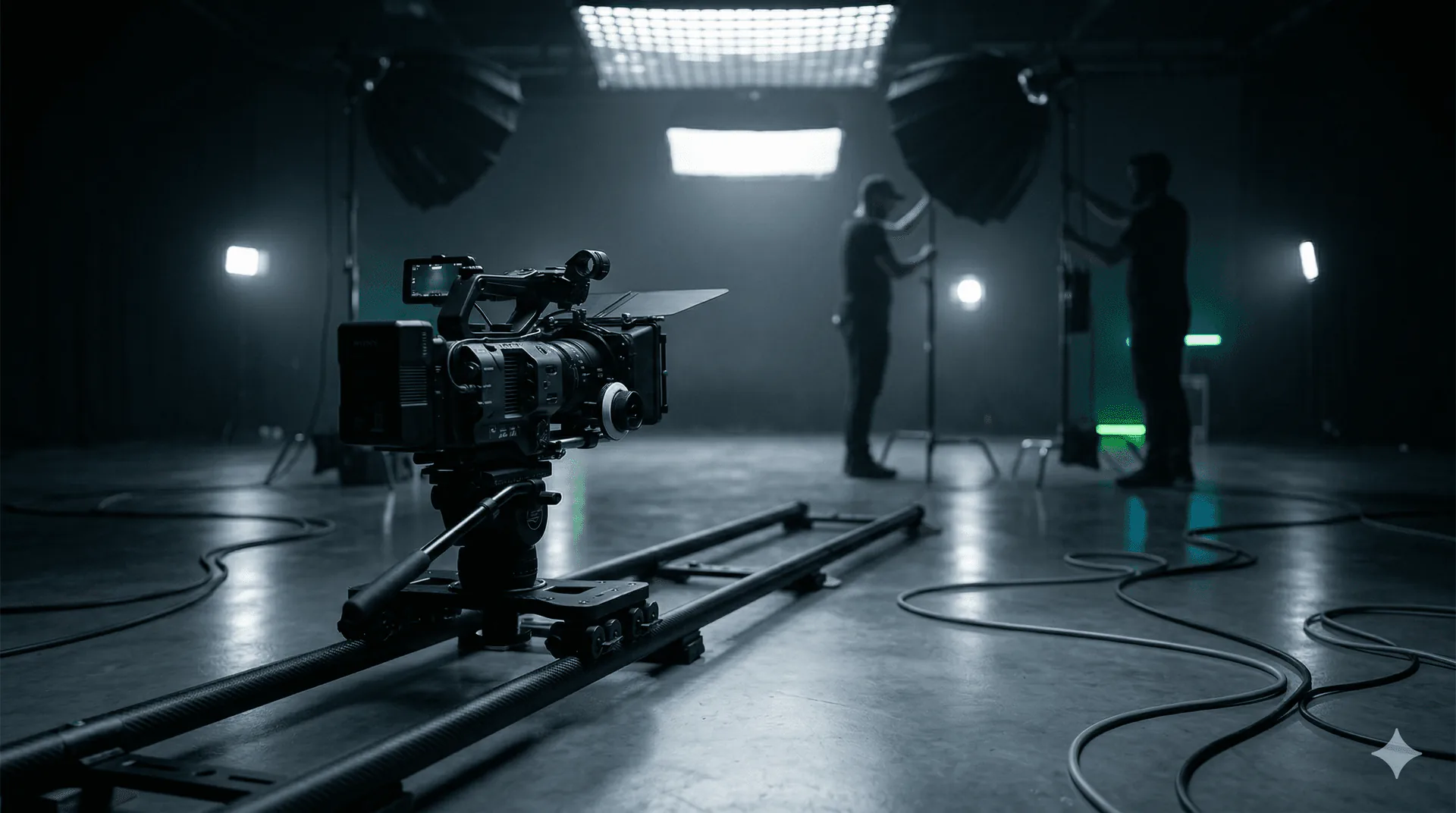 Tournage en cours dans les studios INTIK à Alger